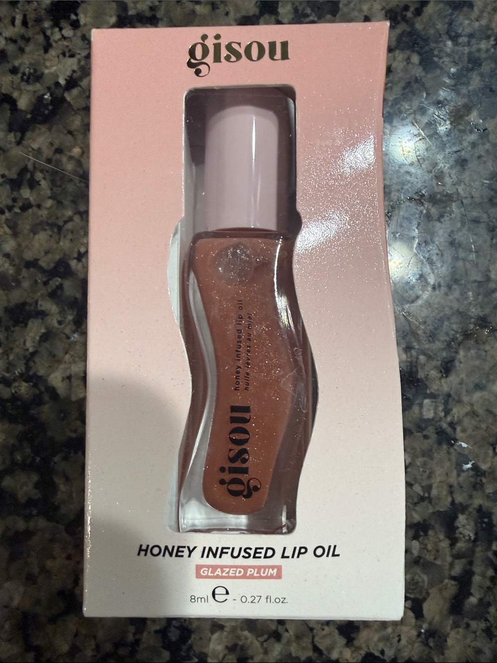 Gisou Honey Infused Lip Oil — Glazed Plum